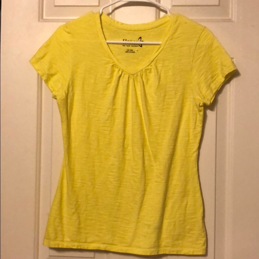 V-neck top